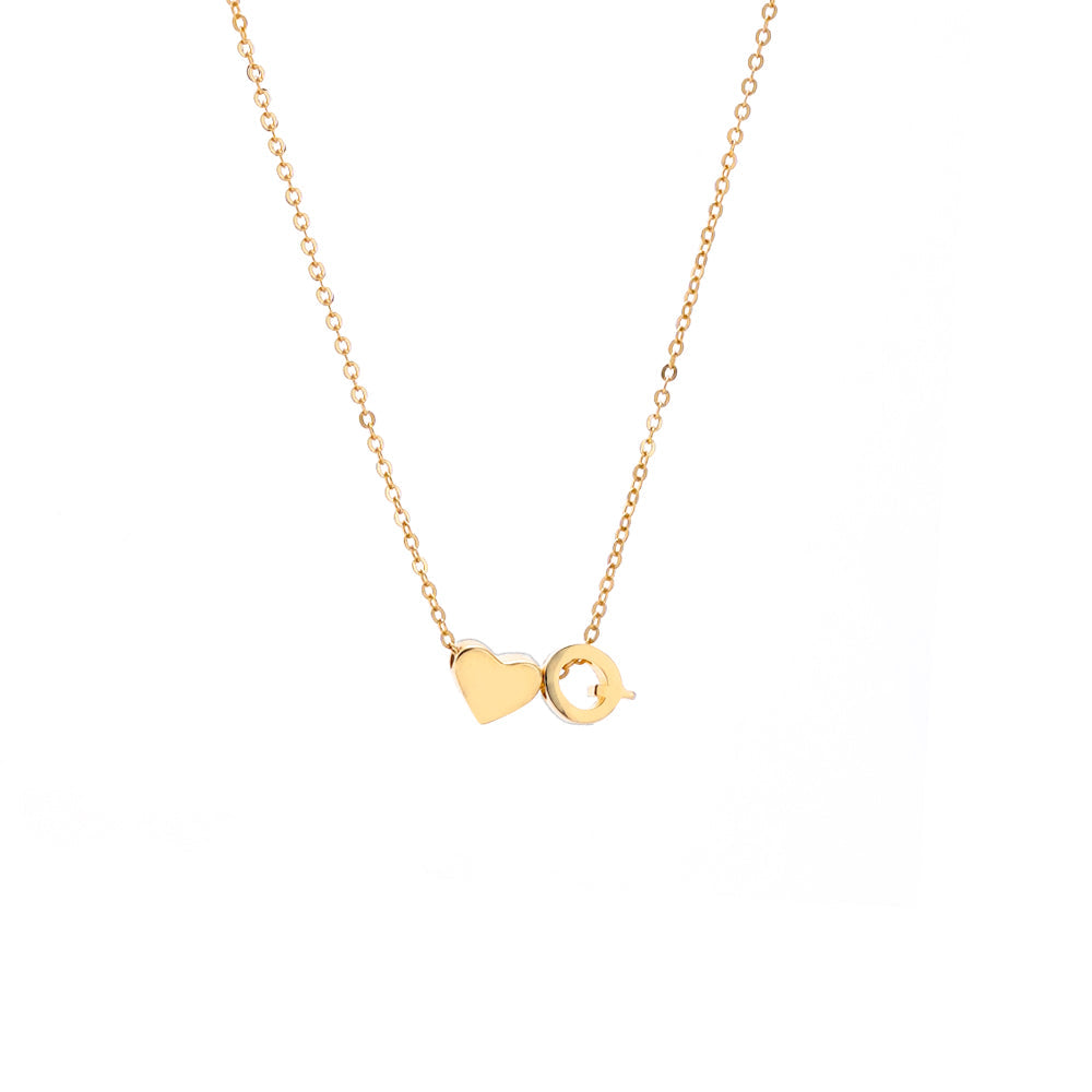 Initial Pendant Necklace